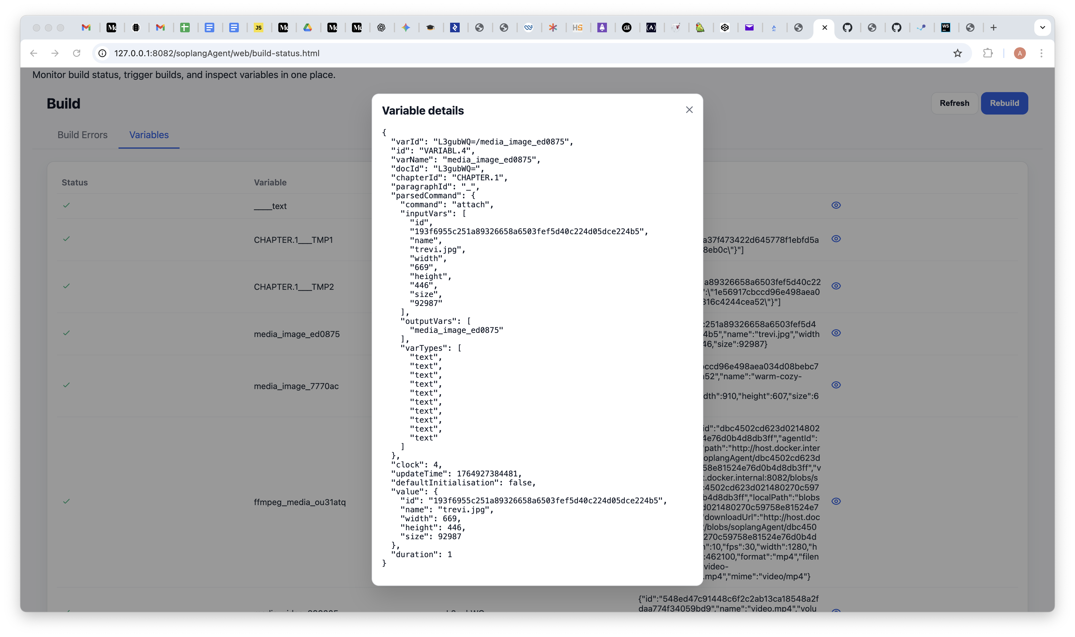 SOPLang - Variable details